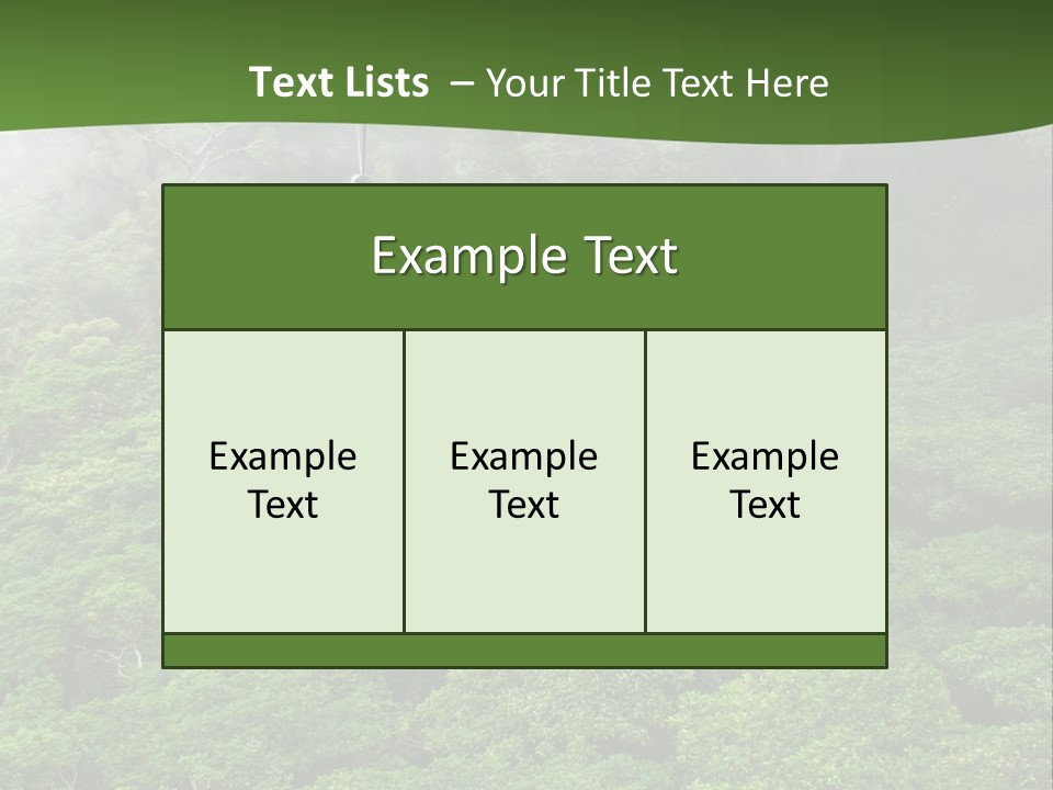 A Man Ziplines Through The Cloud Forest Of Monteverde, Costa Rica PowerPoint Template
