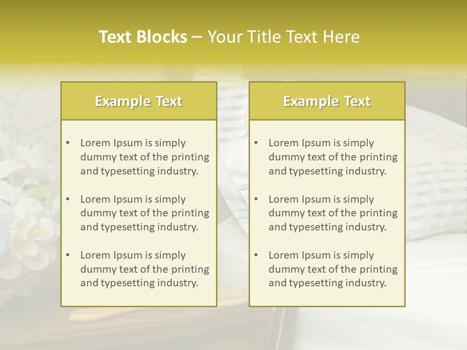 Medicine Bottles And A Cane Against A Bed For An Elderly Person PowerPoint Template