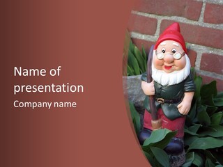 Garden Gnome PowerPoint Template