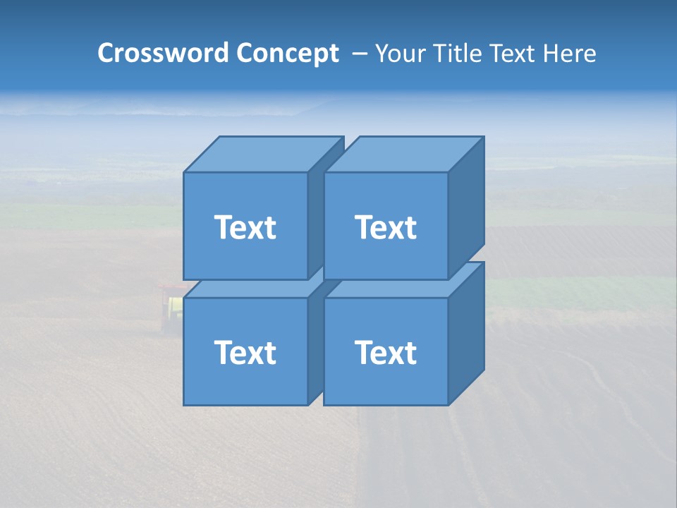 A Rocky Field Of Potatoes In The High Country Of Idaho Being Planted By A Gps Guided Tractor. PowerPoint Template
