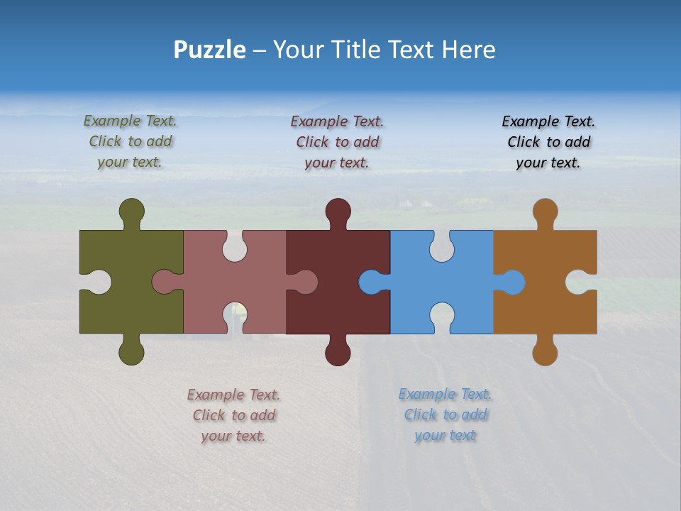 A Rocky Field Of Potatoes In The High Country Of Idaho Being Planted By A Gps Guided Tractor. PowerPoint Template