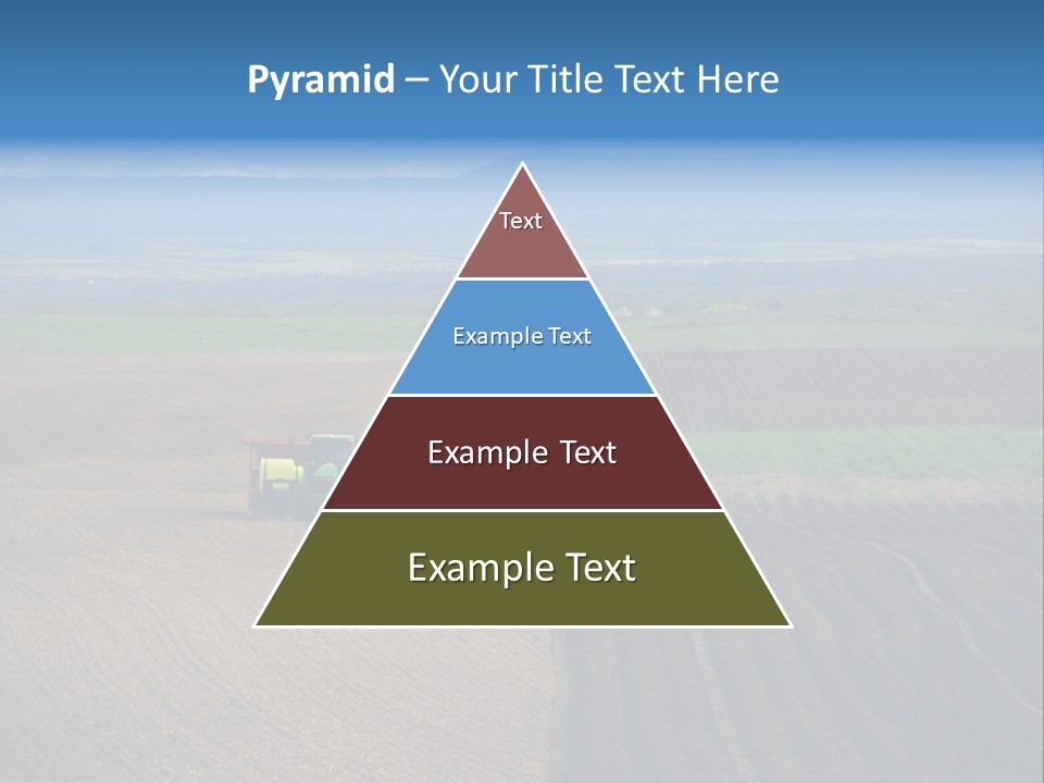 A Rocky Field Of Potatoes In The High Country Of Idaho Being Planted By A Gps Guided Tractor. PowerPoint Template
