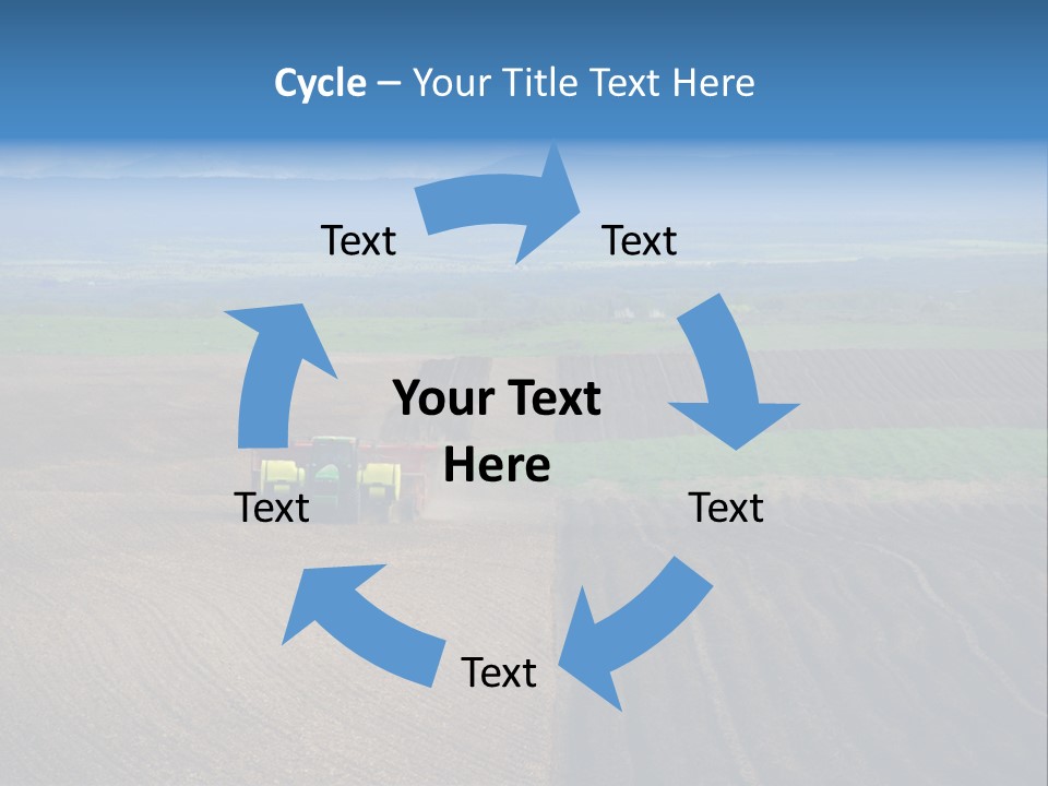 A Rocky Field Of Potatoes In The High Country Of Idaho Being Planted By A Gps Guided Tractor. PowerPoint Template
