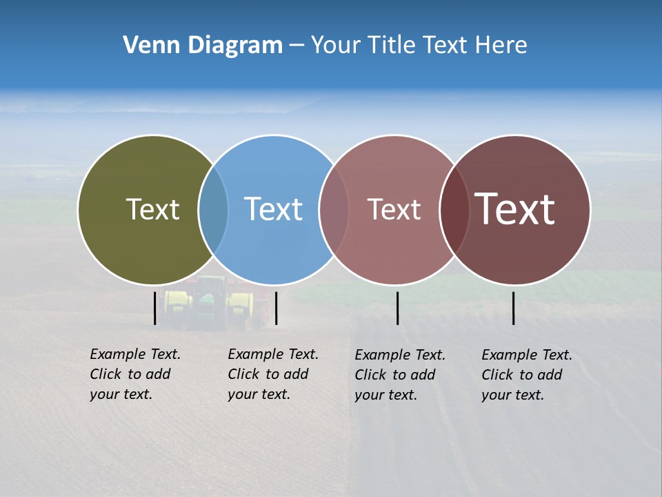 A Rocky Field Of Potatoes In The High Country Of Idaho Being Planted By A Gps Guided Tractor. PowerPoint Template