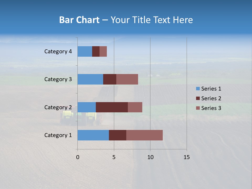 A Rocky Field Of Potatoes In The High Country Of Idaho Being Planted By A Gps Guided Tractor. PowerPoint Template