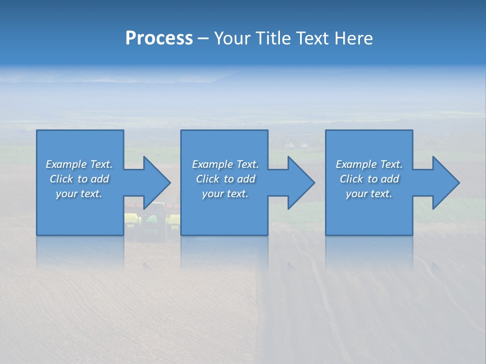 A Rocky Field Of Potatoes In The High Country Of Idaho Being Planted By A Gps Guided Tractor. PowerPoint Template