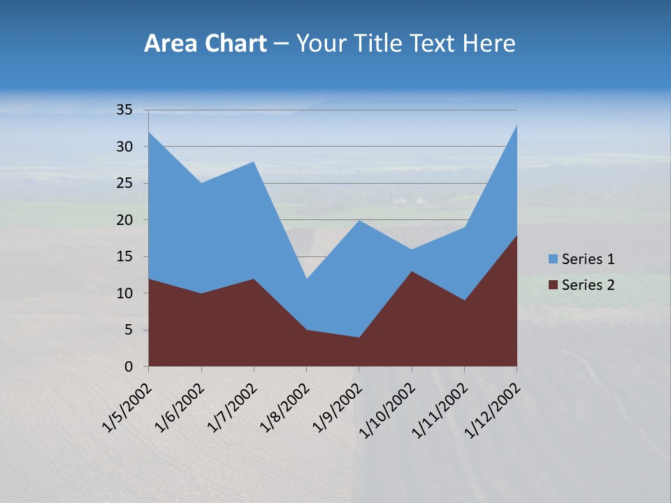 A Rocky Field Of Potatoes In The High Country Of Idaho Being Planted By A Gps Guided Tractor. PowerPoint Template