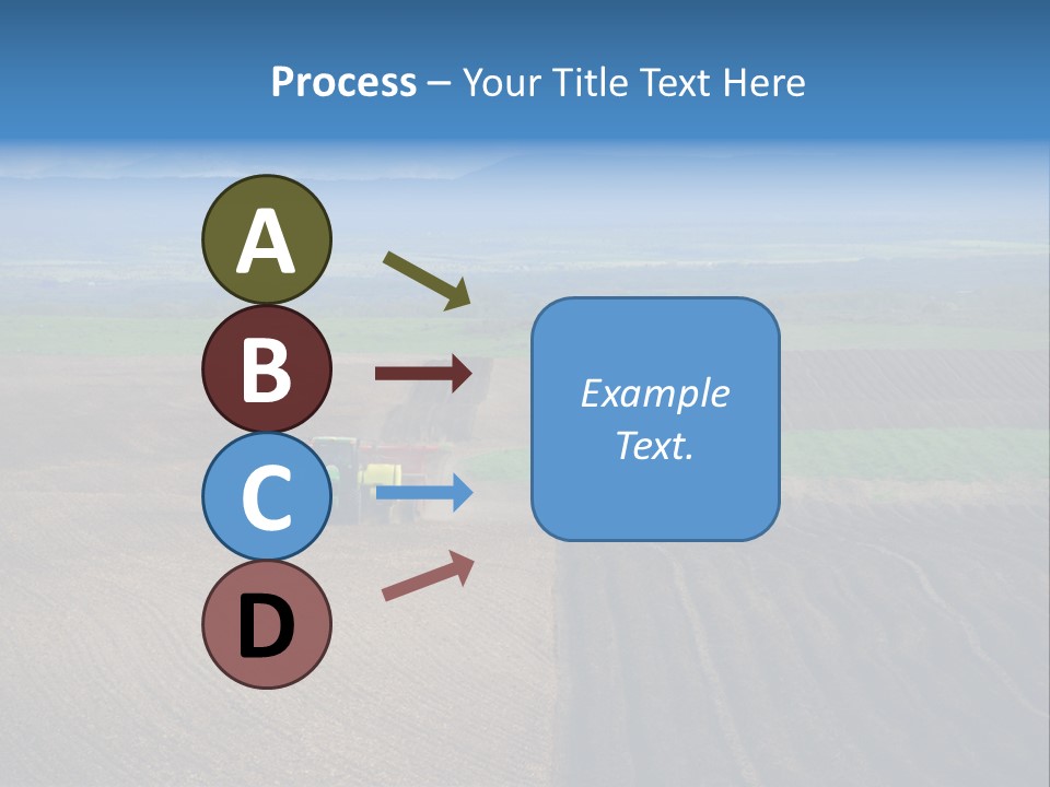 A Rocky Field Of Potatoes In The High Country Of Idaho Being Planted By A Gps Guided Tractor. PowerPoint Template