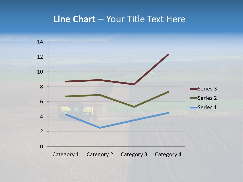 A Rocky Field Of Potatoes In The High Country Of Idaho Being Planted By A Gps Guided Tractor. PowerPoint Template