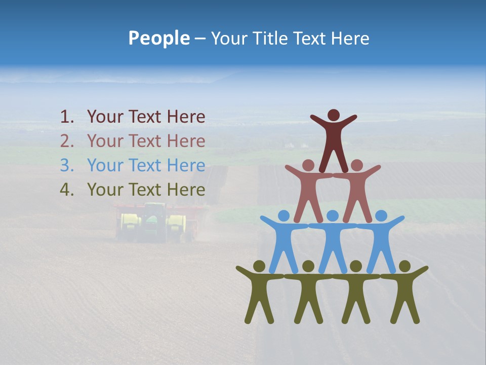 A Rocky Field Of Potatoes In The High Country Of Idaho Being Planted By A Gps Guided Tractor. PowerPoint Template