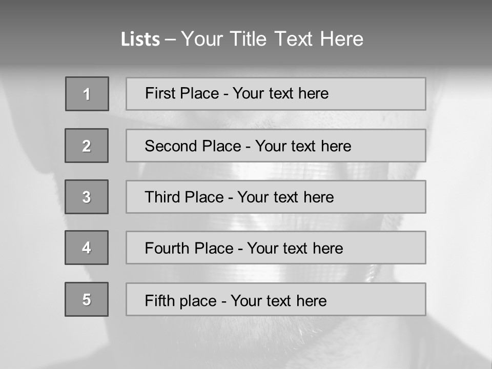 Silence PowerPoint Template