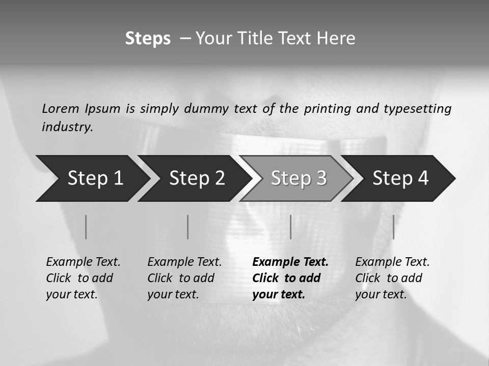 Silence PowerPoint Template