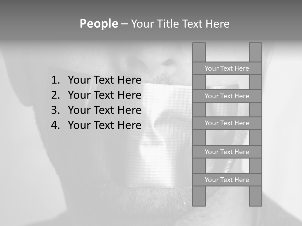 Silence PowerPoint Template