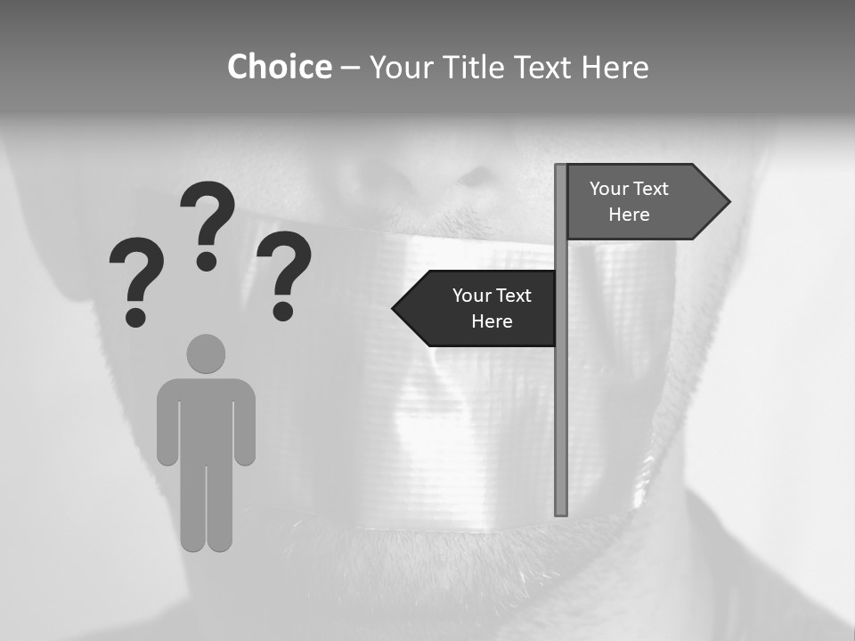 Silence PowerPoint Template