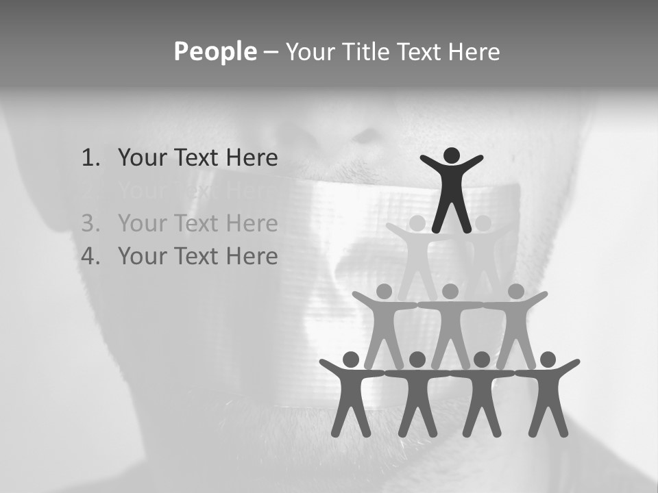 Silence PowerPoint Template