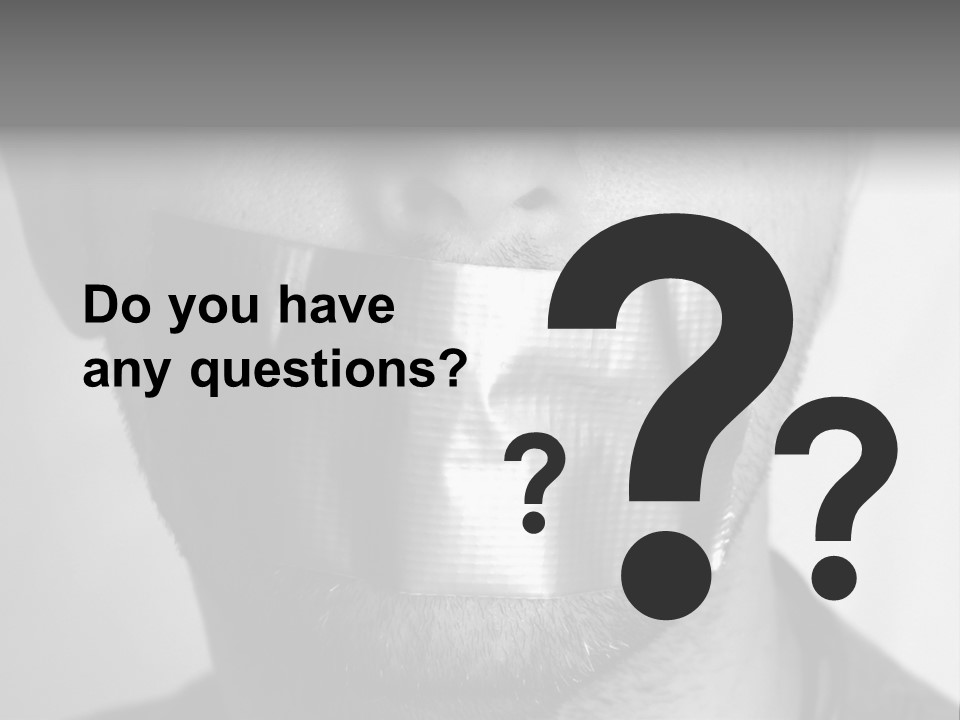 Silence PowerPoint Template