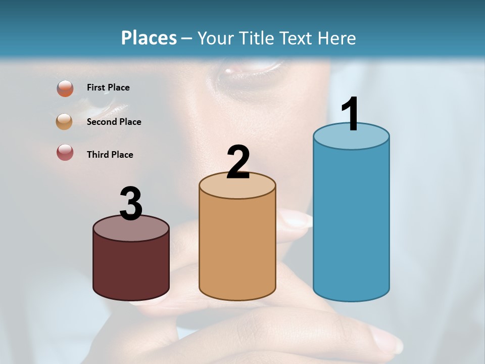 Portrait Of A Young Nurse Looking Unhappy And Tired PowerPoint Template