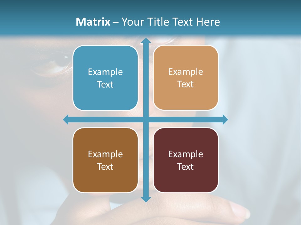 Portrait Of A Young Nurse Looking Unhappy And Tired PowerPoint Template
