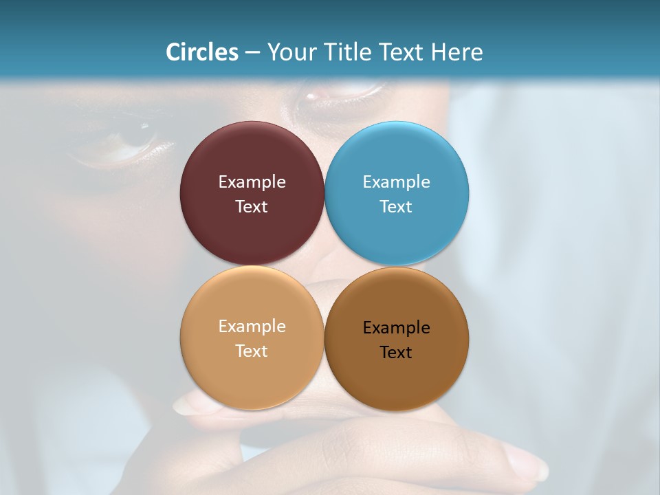 Portrait Of A Young Nurse Looking Unhappy And Tired PowerPoint Template