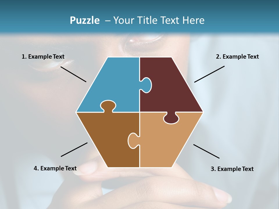 Portrait Of A Young Nurse Looking Unhappy And Tired PowerPoint Template