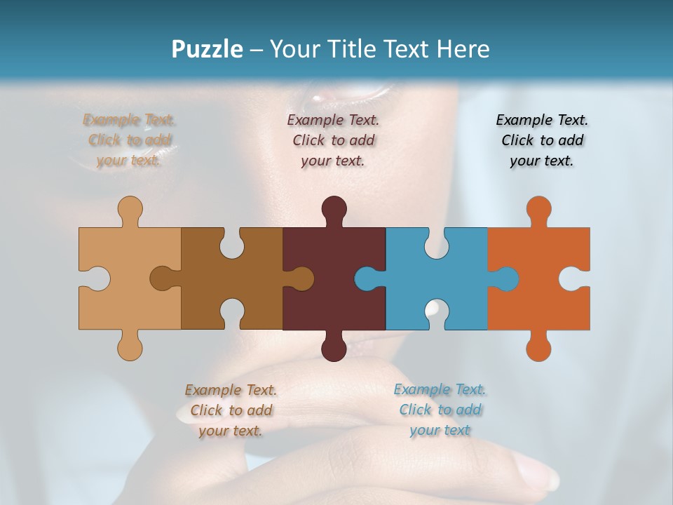 Portrait Of A Young Nurse Looking Unhappy And Tired PowerPoint Template