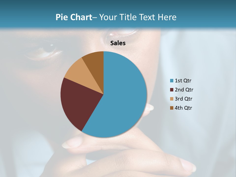 Portrait Of A Young Nurse Looking Unhappy And Tired PowerPoint Template