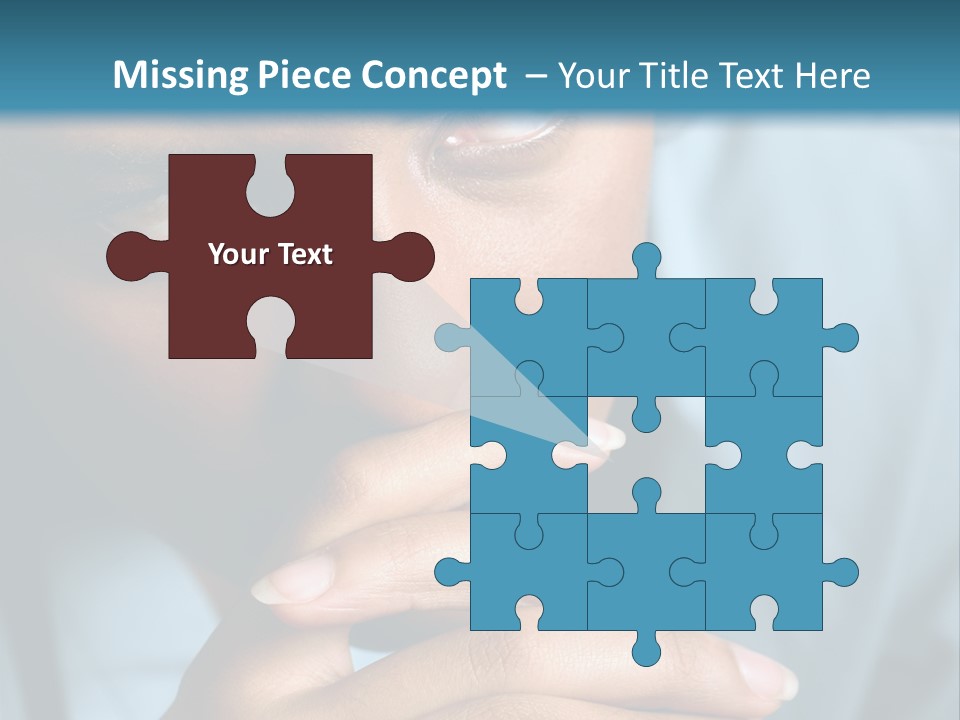 Portrait Of A Young Nurse Looking Unhappy And Tired PowerPoint Template