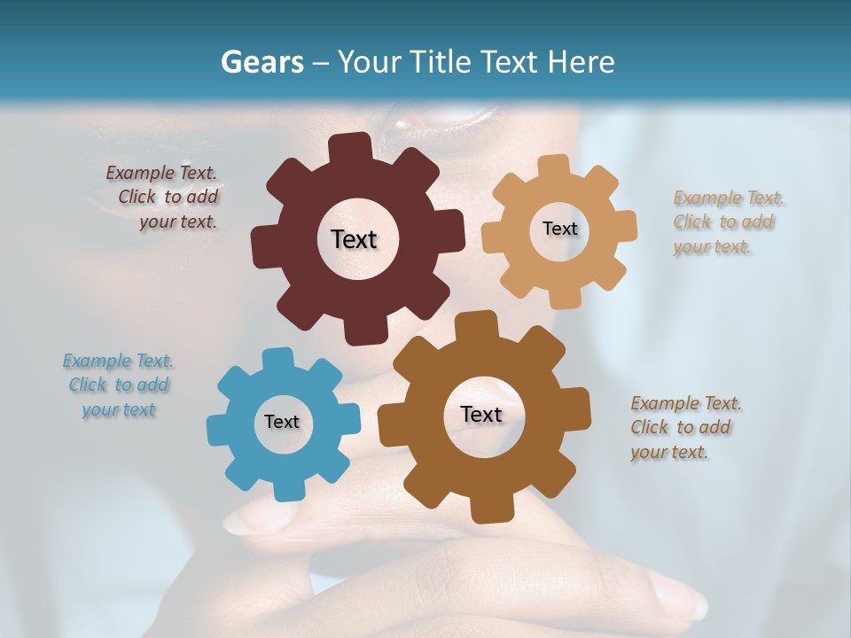 Portrait Of A Young Nurse Looking Unhappy And Tired PowerPoint Template