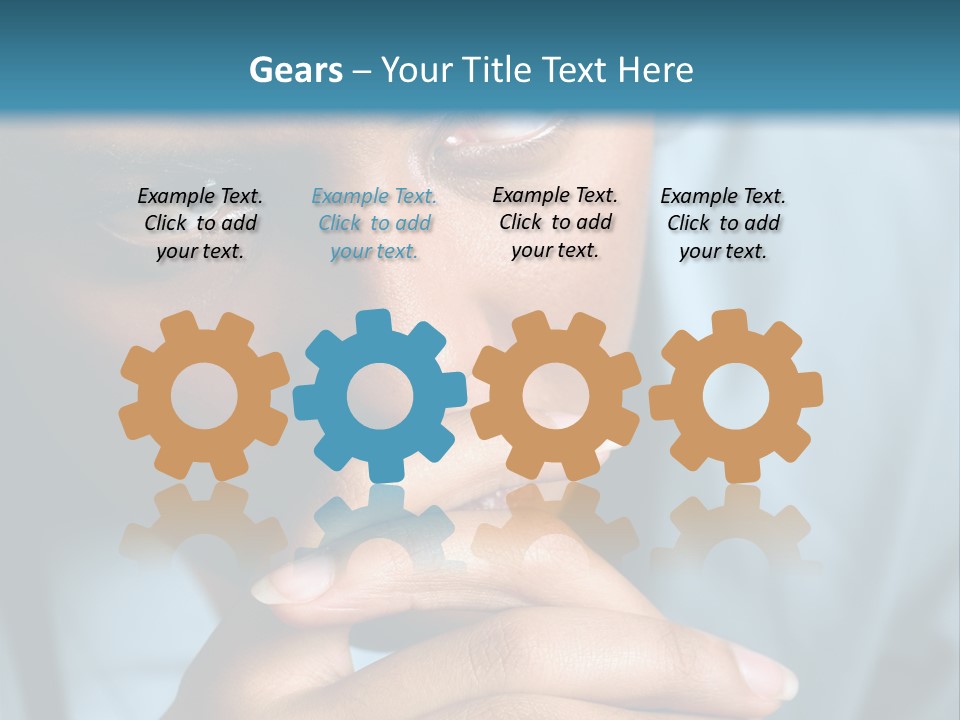 Portrait Of A Young Nurse Looking Unhappy And Tired PowerPoint Template