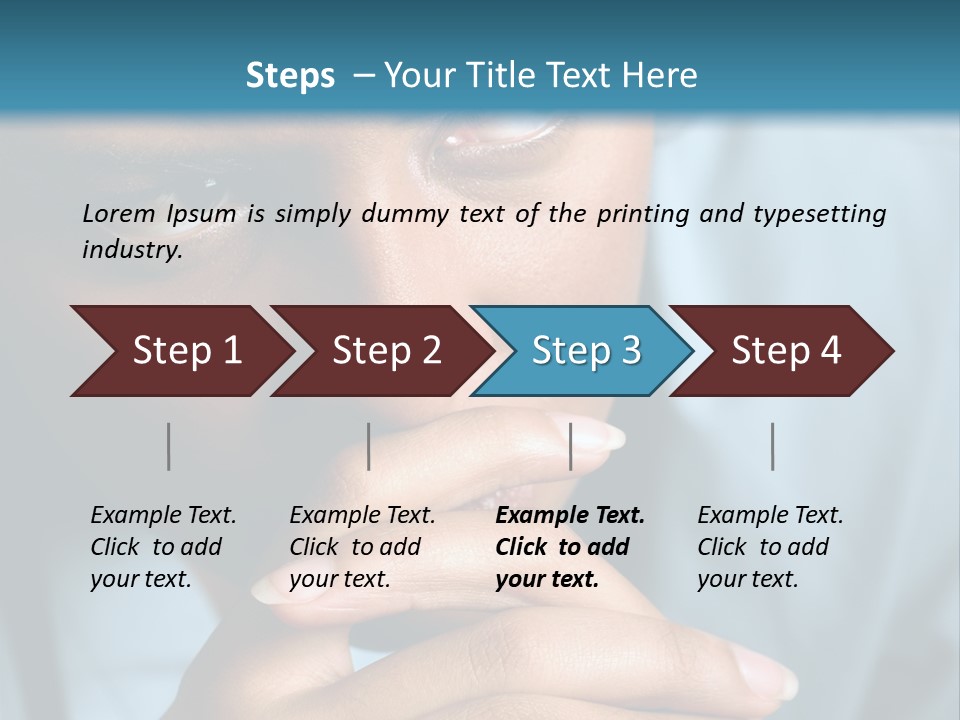 Portrait Of A Young Nurse Looking Unhappy And Tired PowerPoint Template