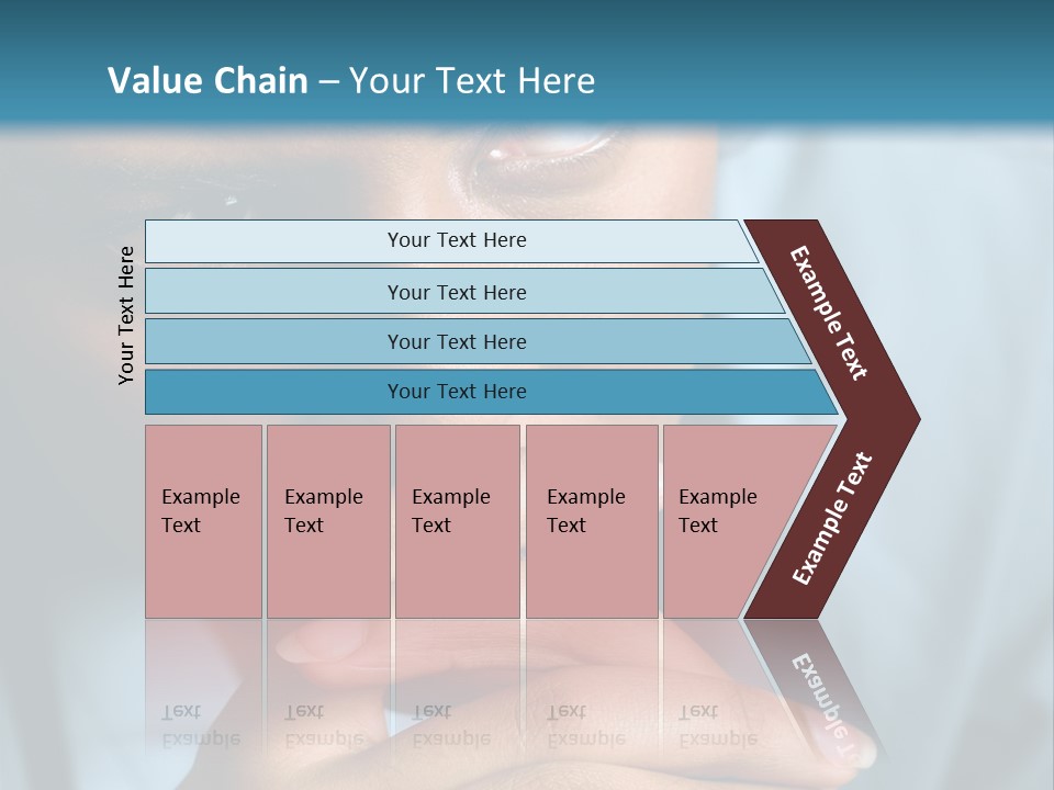 Portrait Of A Young Nurse Looking Unhappy And Tired PowerPoint Template