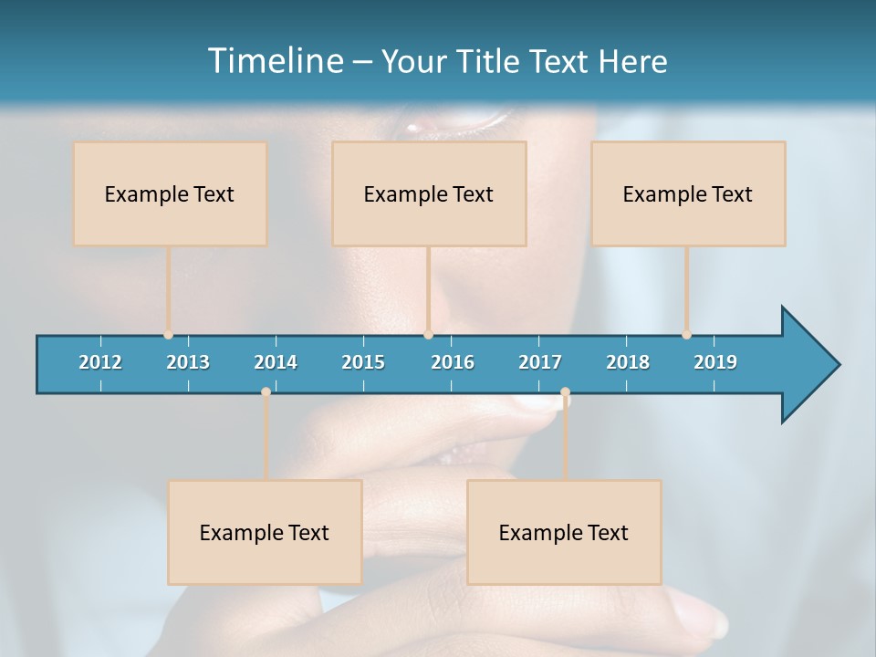 Portrait Of A Young Nurse Looking Unhappy And Tired PowerPoint Template
