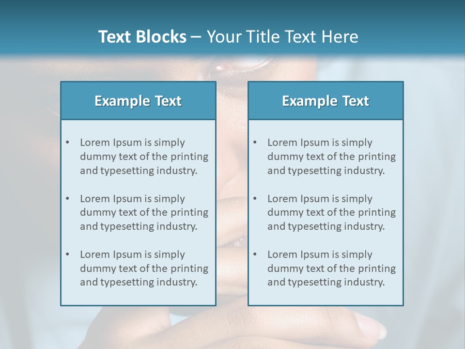 Portrait Of A Young Nurse Looking Unhappy And Tired PowerPoint Template