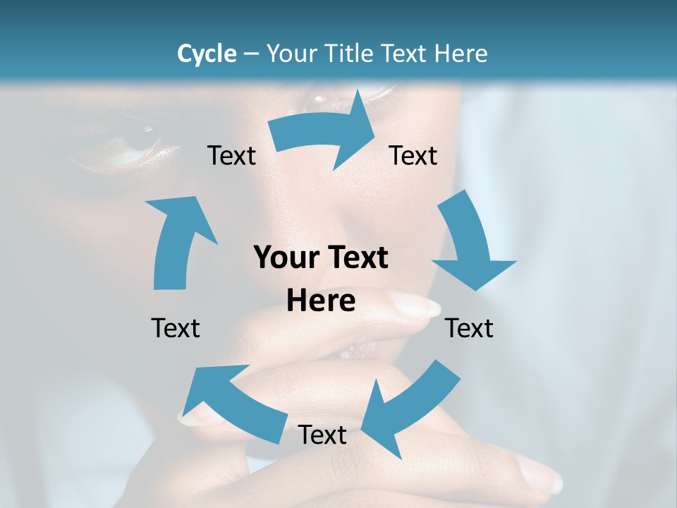 Portrait Of A Young Nurse Looking Unhappy And Tired PowerPoint Template