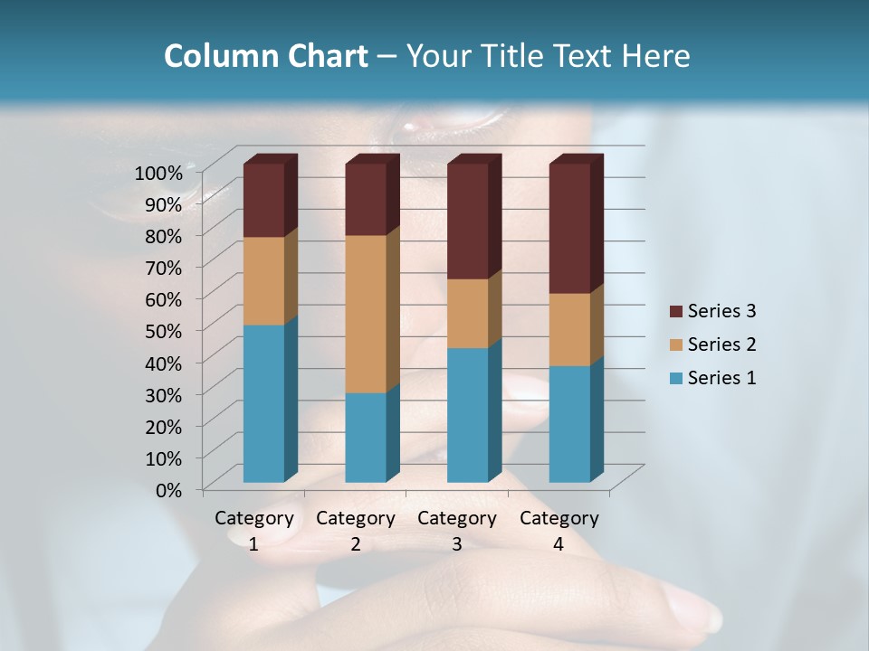 Portrait Of A Young Nurse Looking Unhappy And Tired PowerPoint Template