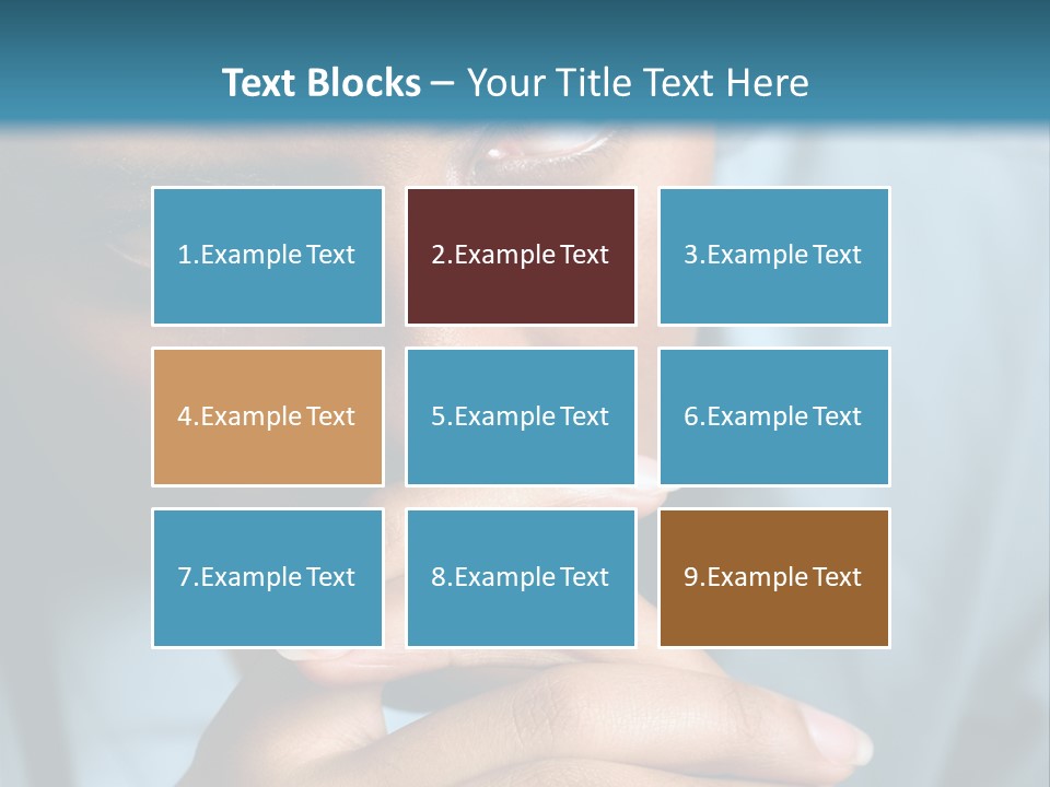 Portrait Of A Young Nurse Looking Unhappy And Tired PowerPoint Template