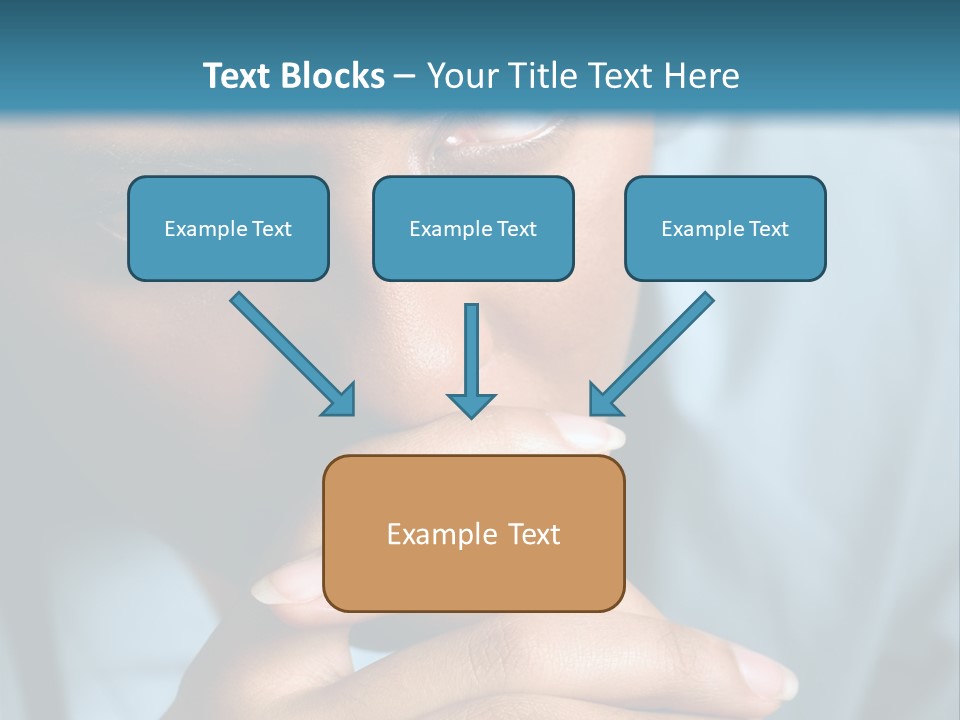 Portrait Of A Young Nurse Looking Unhappy And Tired PowerPoint Template
