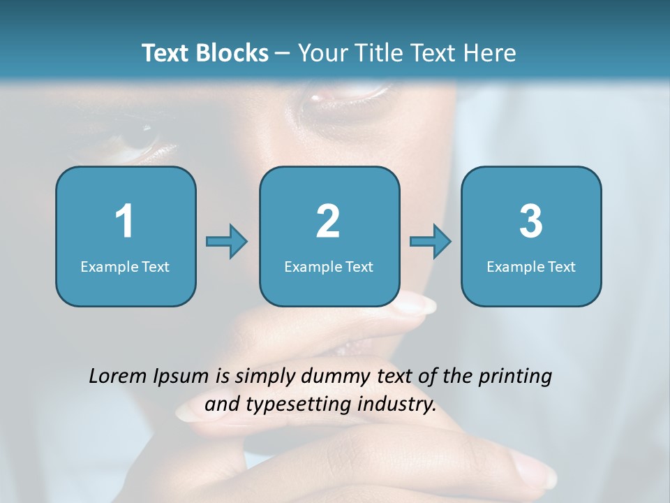 Portrait Of A Young Nurse Looking Unhappy And Tired PowerPoint Template