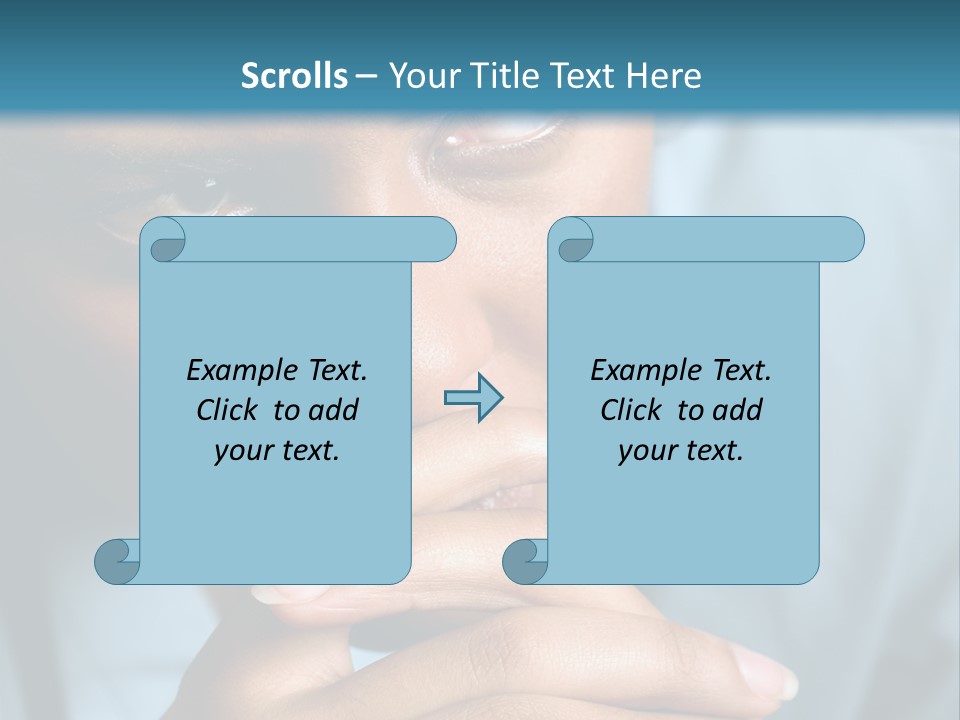 Portrait Of A Young Nurse Looking Unhappy And Tired PowerPoint Template