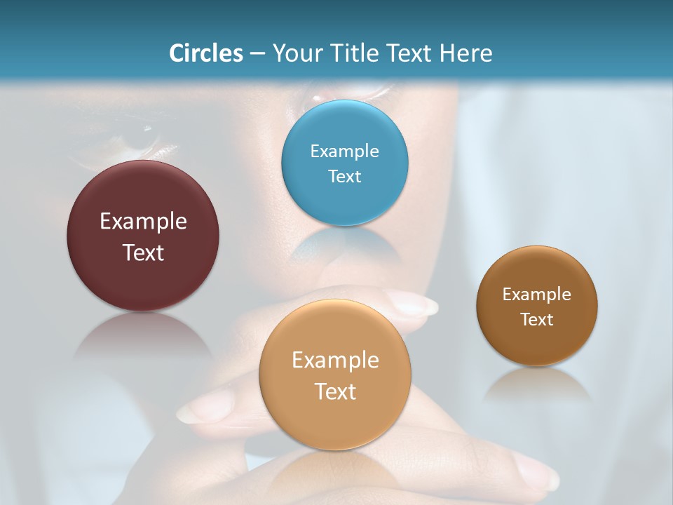 Portrait Of A Young Nurse Looking Unhappy And Tired PowerPoint Template