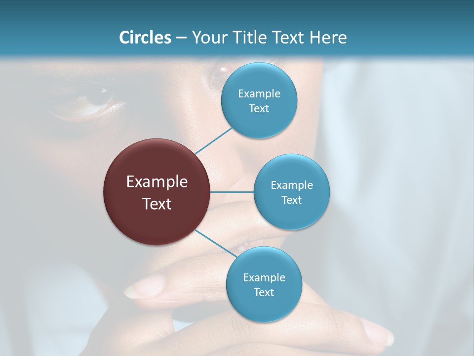 Portrait Of A Young Nurse Looking Unhappy And Tired PowerPoint Template