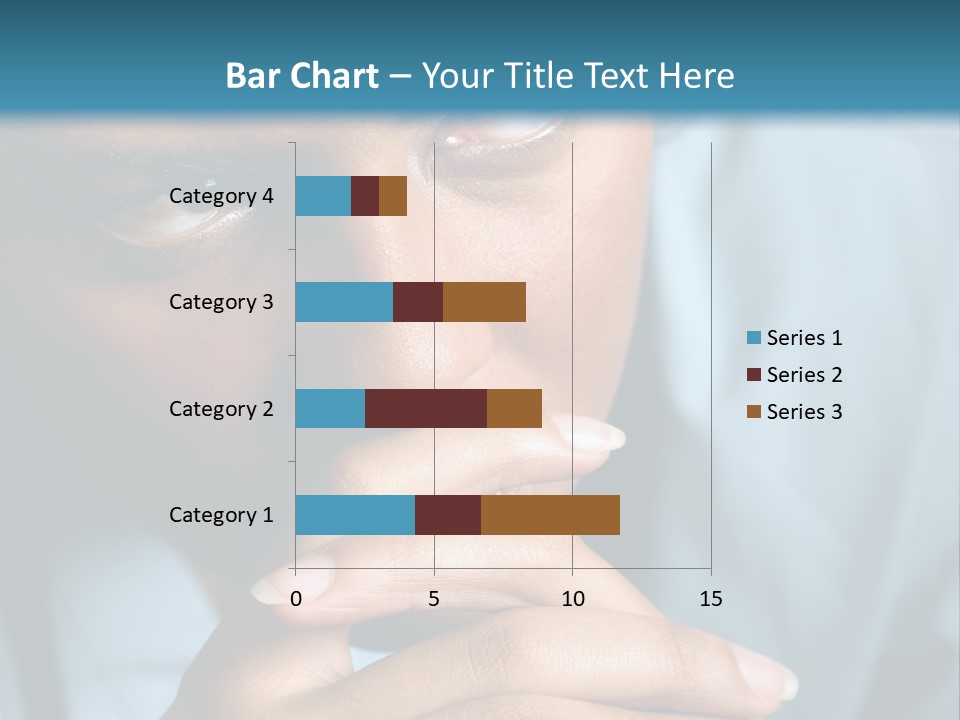 Portrait Of A Young Nurse Looking Unhappy And Tired PowerPoint Template