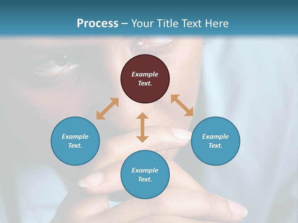 Portrait Of A Young Nurse Looking Unhappy And Tired PowerPoint Template