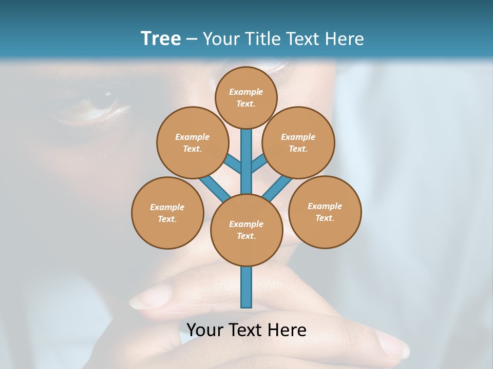 Portrait Of A Young Nurse Looking Unhappy And Tired PowerPoint Template