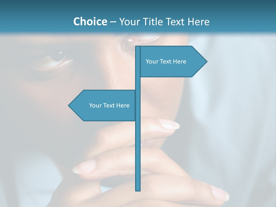 Portrait Of A Young Nurse Looking Unhappy And Tired PowerPoint Template