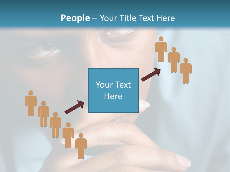 Portrait Of A Young Nurse Looking Unhappy And Tired PowerPoint Template