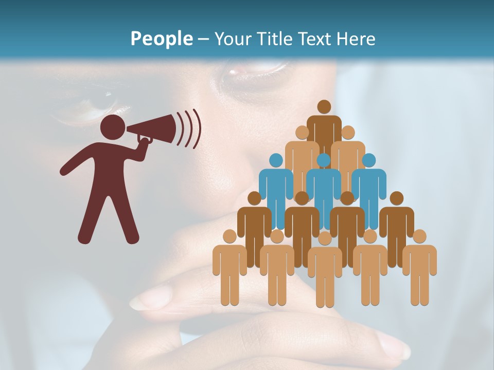 Portrait Of A Young Nurse Looking Unhappy And Tired PowerPoint Template