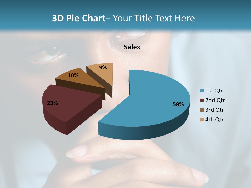 Portrait Of A Young Nurse Looking Unhappy And Tired PowerPoint Template