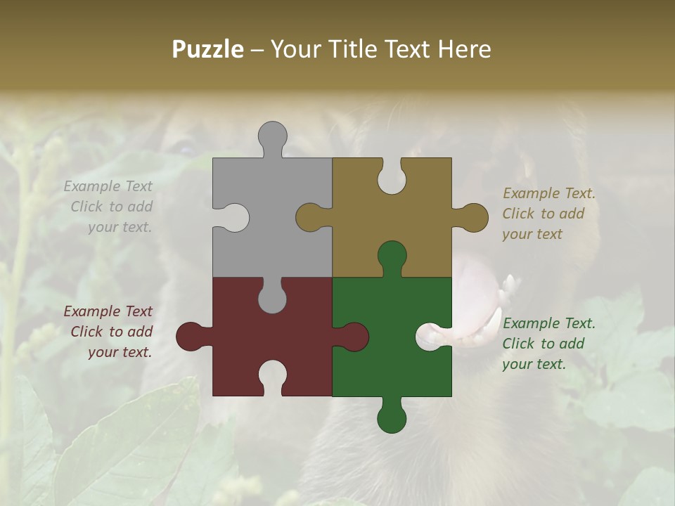 Big Yawn PowerPoint Template