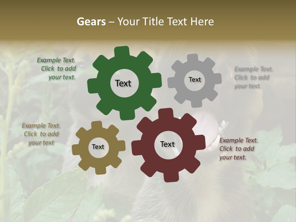 Big Yawn PowerPoint Template